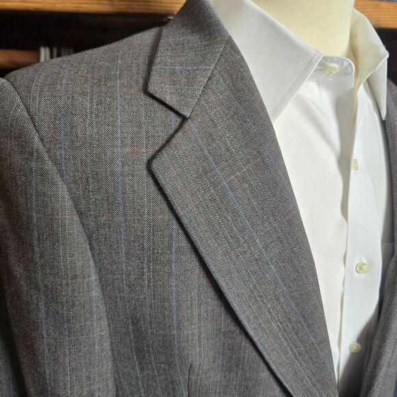 Hart Schaffner & Marx Raleighs Heritage Collection Blazer Gray 42R - Picture 6 of 12
